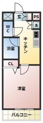 大崎駅 徒歩6分 4階の物件間取画像